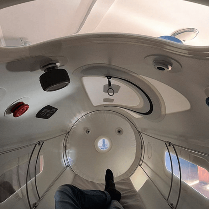 OXYREVO Portable Hyperbaric Chamber Apex Inside View