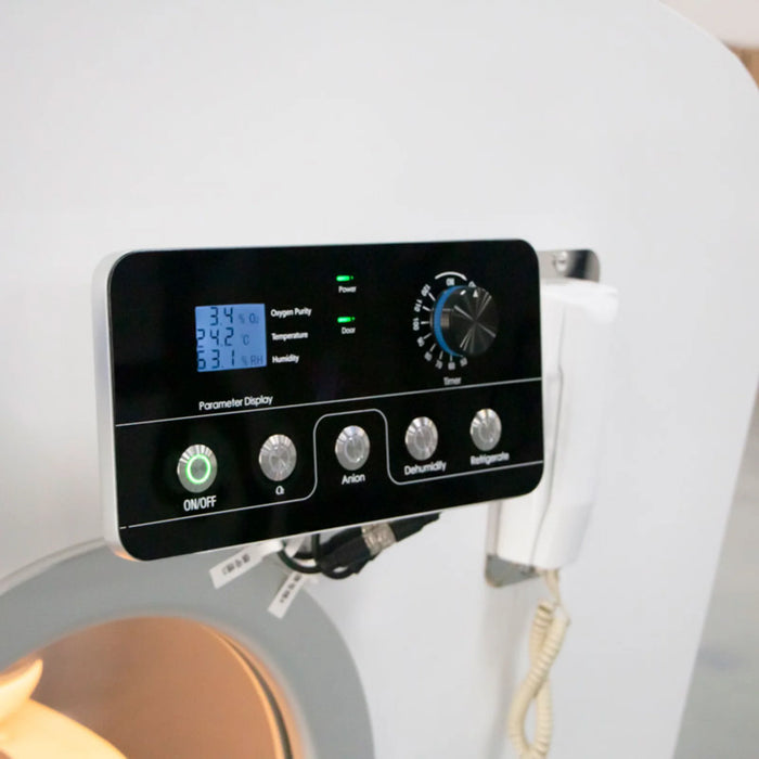 OxyRevo Space60 1.5 - 2.0ATA Hard Shell Sitting Hyperbaric Chamber