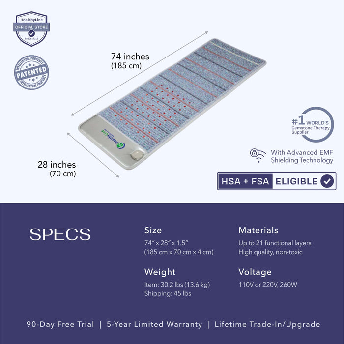 Platinum Series Full Body PEMF Mat HealthyLine