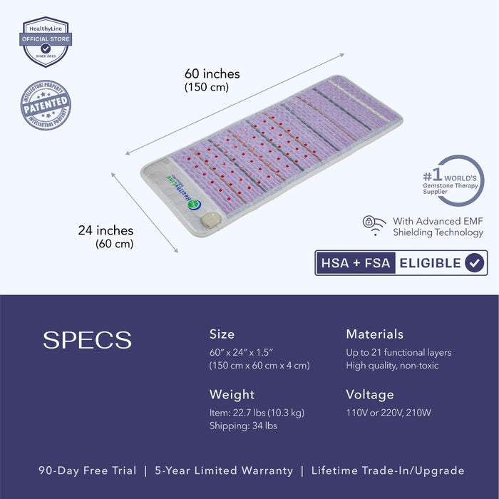 Platinum Series Therapeutic Heated Mat By HealthyLine