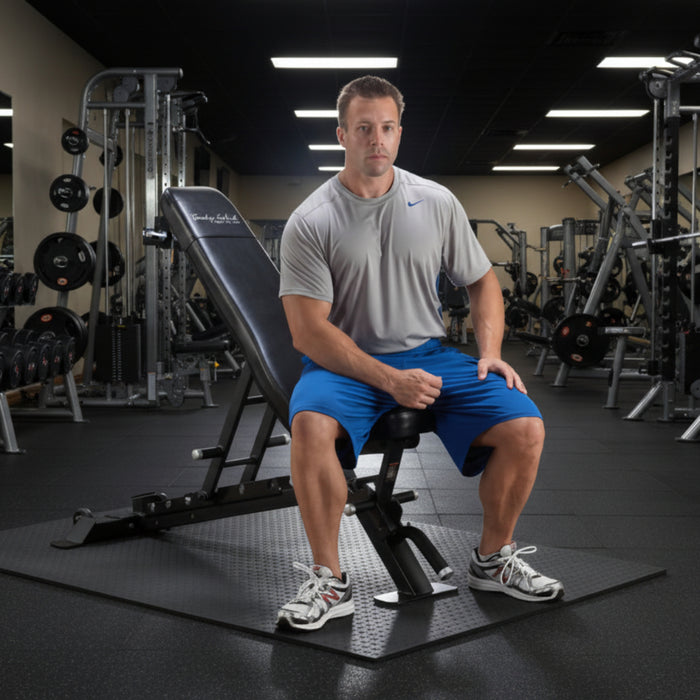 Pro Clubline Adjustable Bench SFID325B Male User