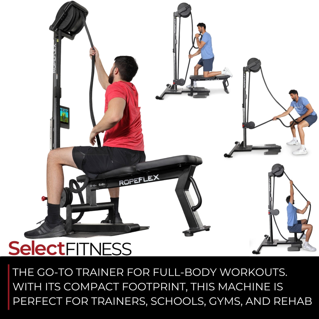 Hanging Ropeflex Ropeflex RX2500 Adjustable Rope Pull Machine — Select Fitness