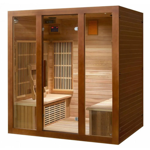 Roslyn 4-Person Indoor FAR MID Infrared Sauna