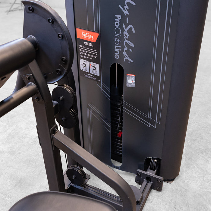Body Solid Pro Clubline S2AC/S2ACX Series II Arm Curl Machine
