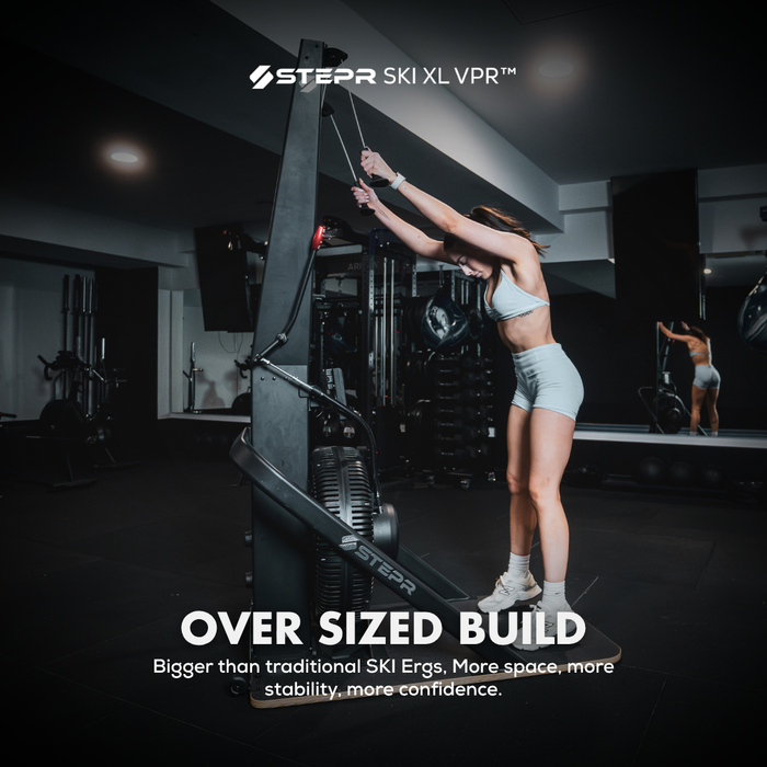 STEPR Ski Erg 2.0 VPR Ski XL Floor Stand