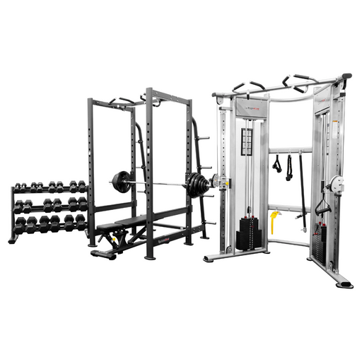 Select Fitness Bodykore Functional Trainer Power Rack Home Gym Package