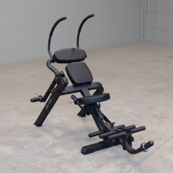 Semi-Recumbent Ab Bench GAB300B Wide Angle