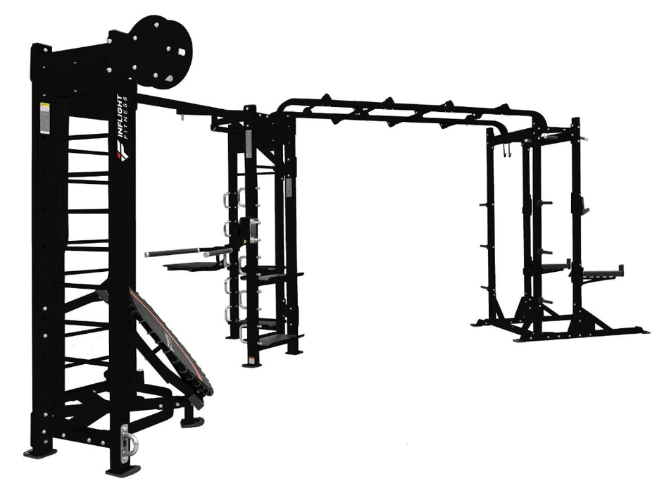 Shape L Three Station By Inflight Fitness Multi User Unit