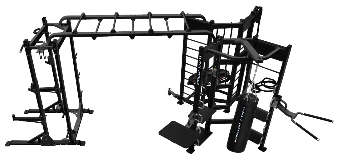 Shape T Three Station Multi Gym By Inflight Fitness