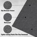 Shock Absorbing Rubber Gym Mats Major Fitness