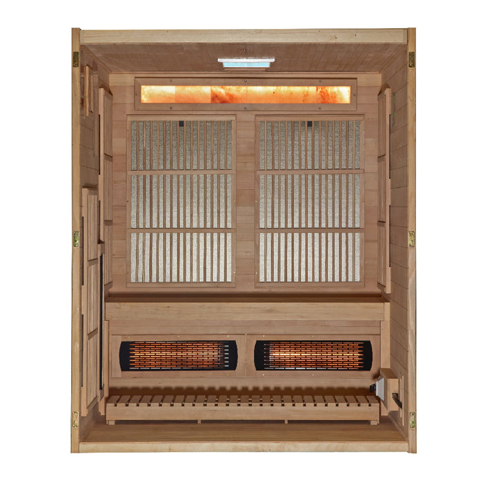 Soria 3 Person Sauna Interior