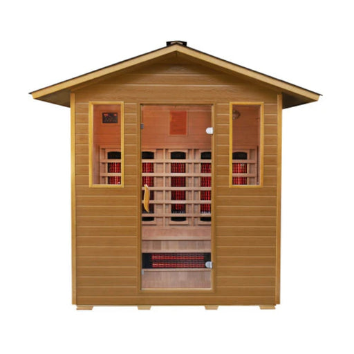 SunRay Cayenne 4-Person Outdoor Infrared Sauna