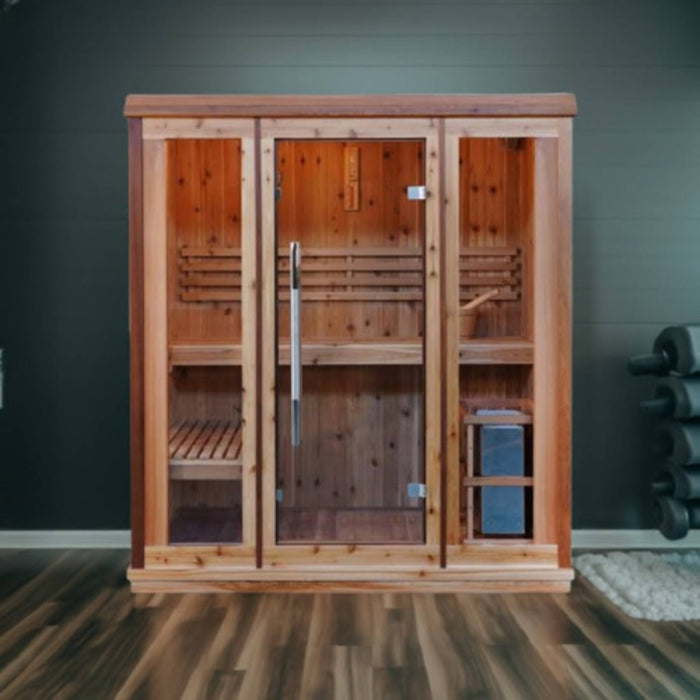 SunRay-Saunas-HL300TN-Hampton 3-Person Traditional Sauna