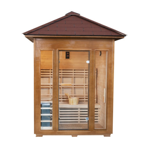 SunRay Waverly 3-Person Outdoor Traditional Sauna