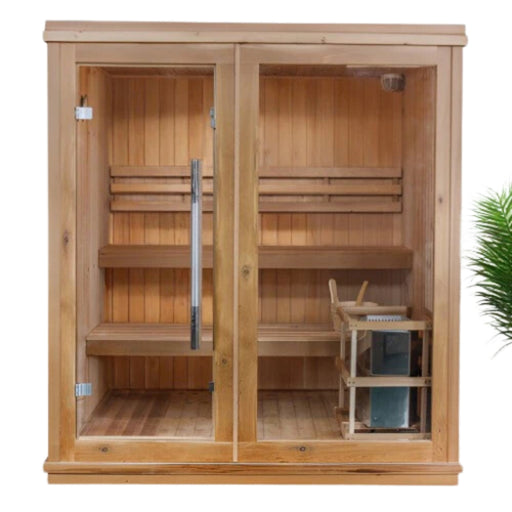 Sunray Charleston 4-Person Indoor Traditional Sauna