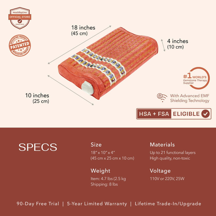 TAO Series Far Infrared Pillow For Stress Relief