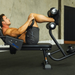 The Abs Company Abs Bench X3 Double Crunch