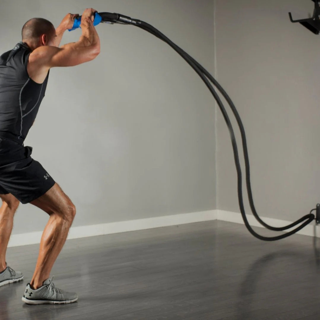 The Abs Company 2-in-1 Battle Rope ST System For Sale — Select Fitness
