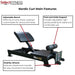 The Abs Company Nordic Curl Main Features