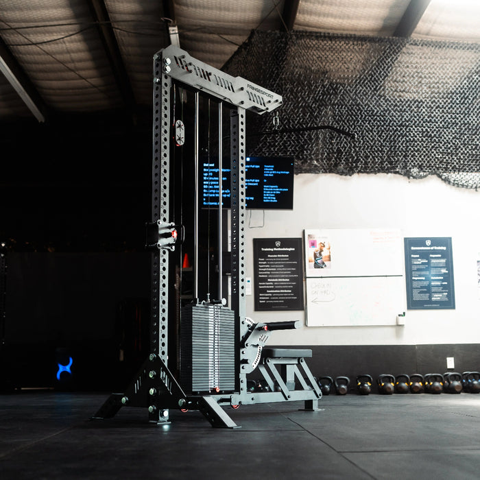 The Walrus Single Tower Low Row Lat Pulldown By Fringe Sport