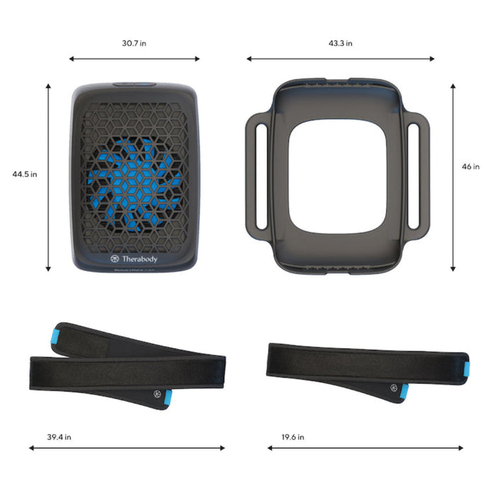 Therabody RecoveryTherm Cube Dimensions