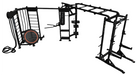 Three Station Strength Equipment Shape L Inflight Fitness