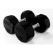 Troy Barbell 50-lbs Rubber Encased 12Sided Dumbbells