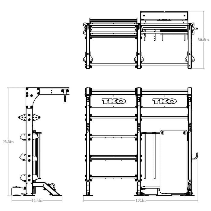 Free Standing Double Suspension Bay - STAMINA Package