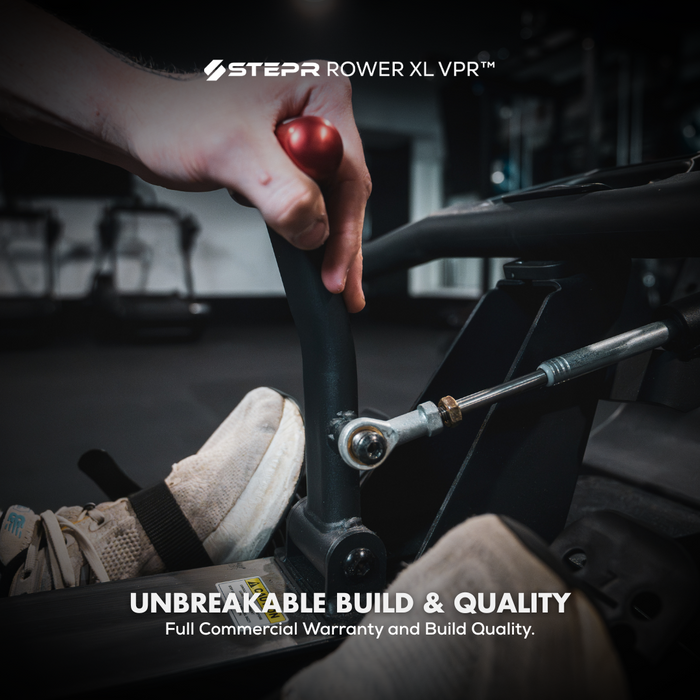 VPR Rower XL Row Erg 2.0 Stepr Gym Setup
