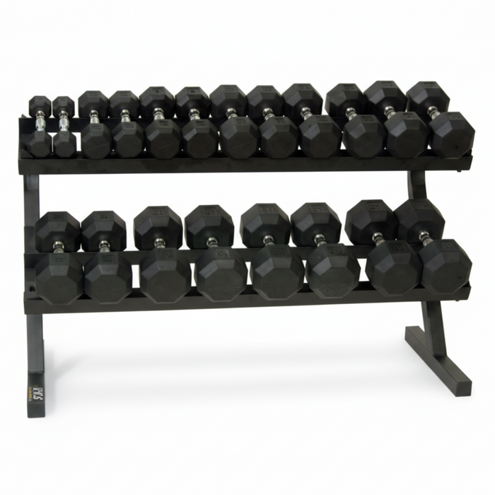 VTX (T-DR) 2 Tier Dumbbell Rack by Troy Barbell