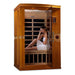 Venice 2-person Low EMF Infrared Sauna Female User