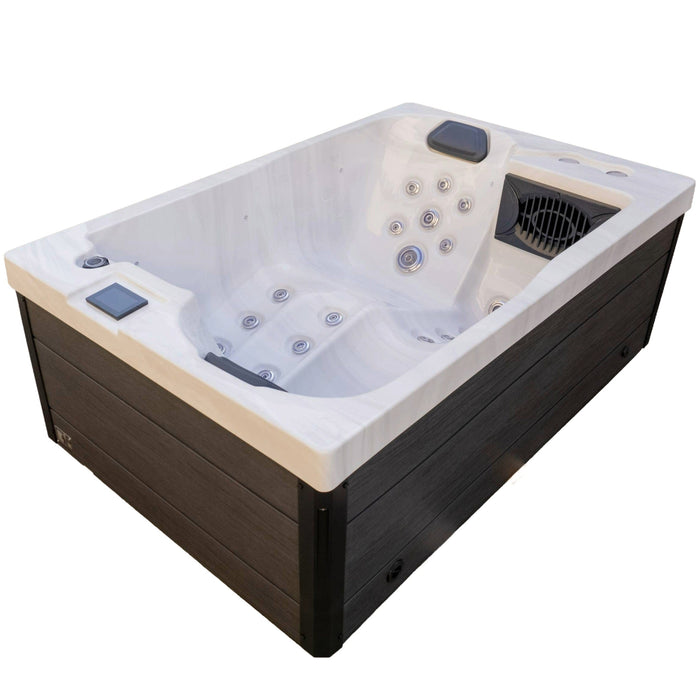 Luxury Spas Cascade 2- Person Hot Tub (WS-303) - White