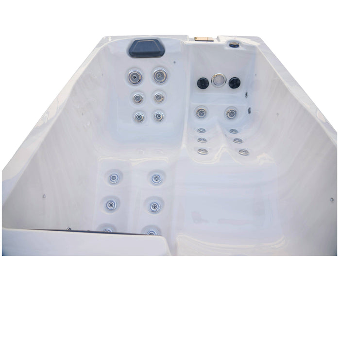 Luxury Spas Cascade 2- Person Hot Tub (WS-303) - White