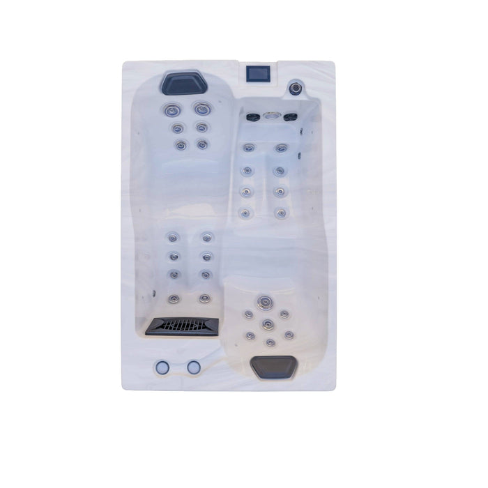 Luxury Spas Cascade 2- Person Hot Tub (WS-303) - White