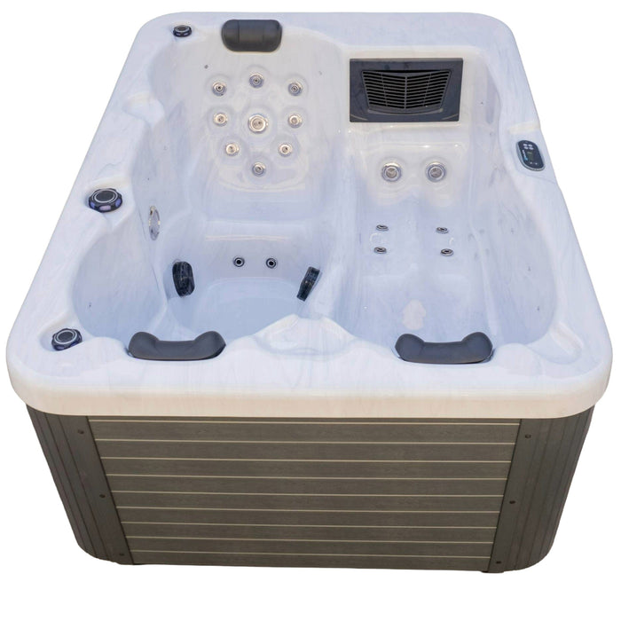 Luxury Spas Allure 3 Person Hot Tub (WS-7011) - White