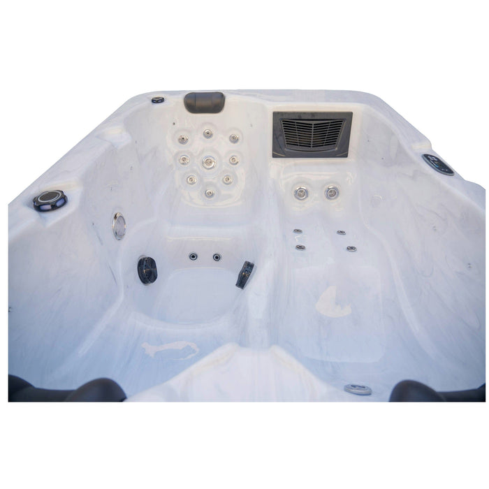 Luxury Spas Allure 3 Person Hot Tub (WS-7011) - White
