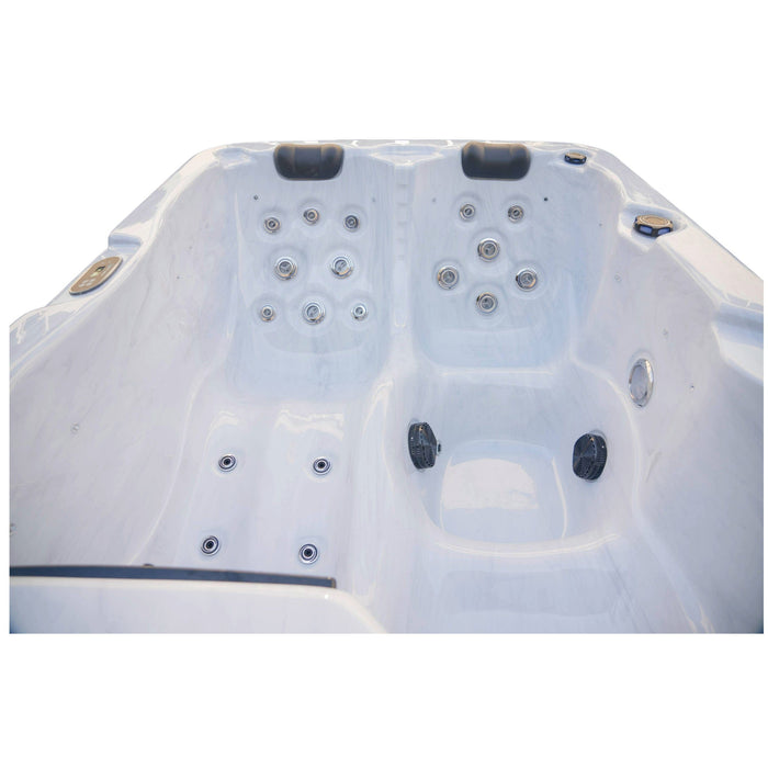 Luxury Spas Allure 3 Person Hot Tub (WS-7011) - White