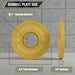 Weight Increment Plates By Major Fitness