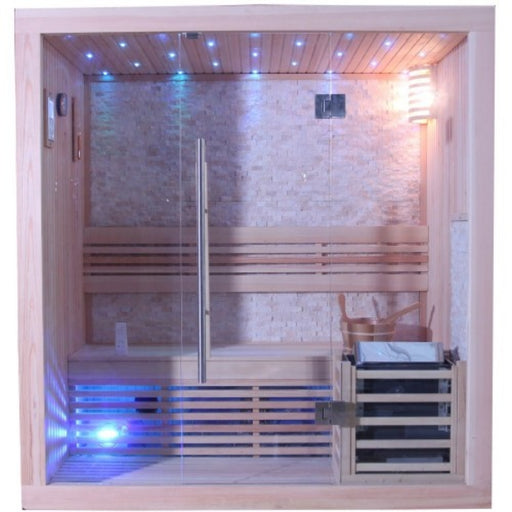 Westlake 3-Person Luxury Indoor Traditional Sauna