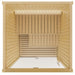 Xperience Series Model X2 1-2-Person Indoor Sauna Top View