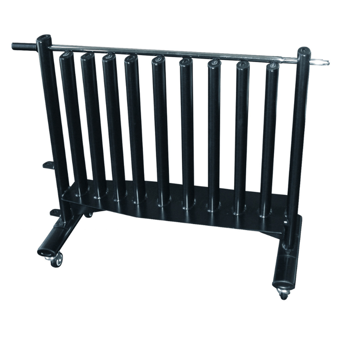 York Neo-Hex Fitbell Rack w/ Security Bar