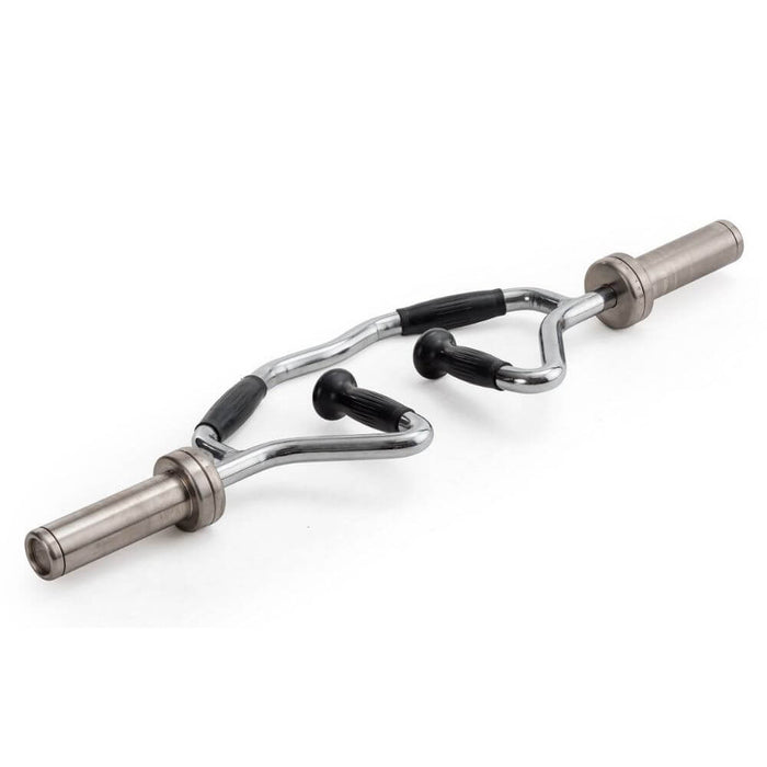 York Barbell Rubber Grip Bi-Tri-Trap Bar