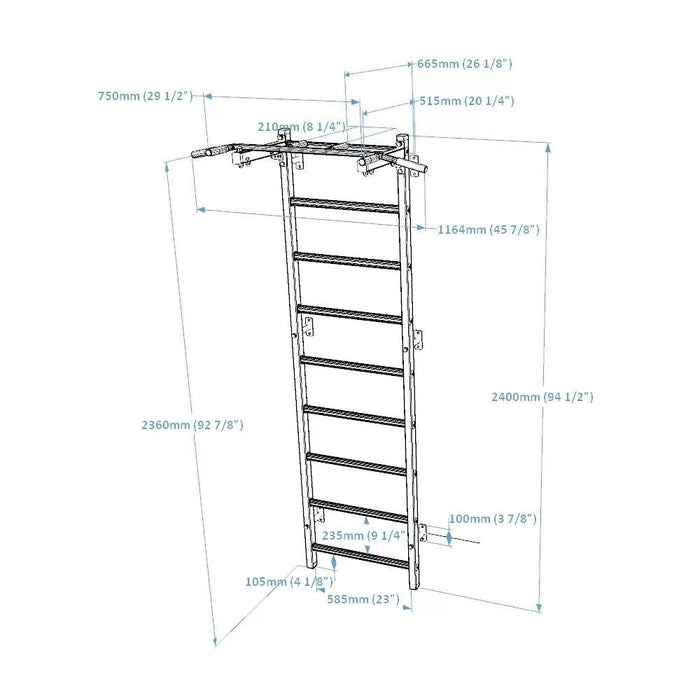 BenchK Stall Bar 721B