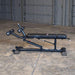 body solid ab bench sab500b side view flat