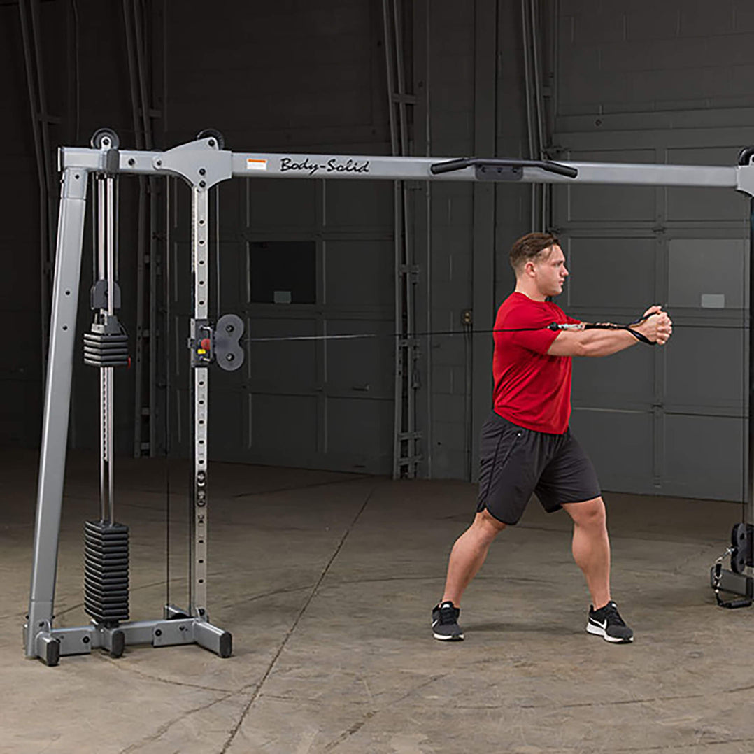 Body Solid Deluxe Cable Crossover Machine - Free Shipping — Select Fitness