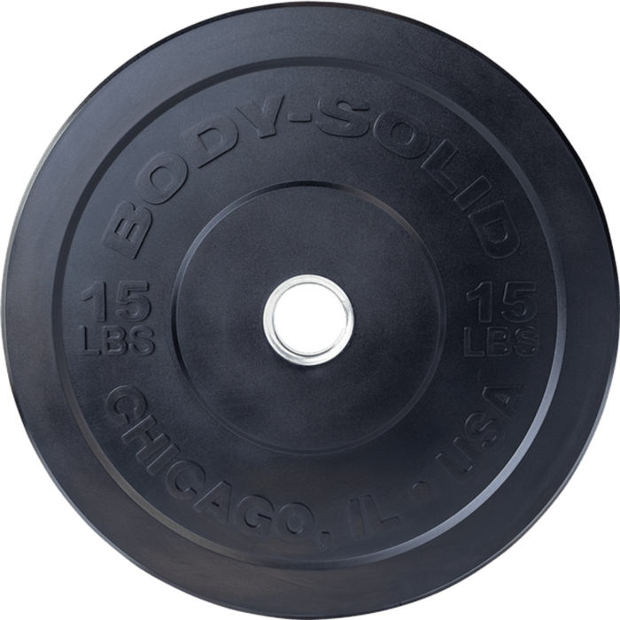 Body Solid Extreme Chicago Bumper Plates 260 Lb. Set