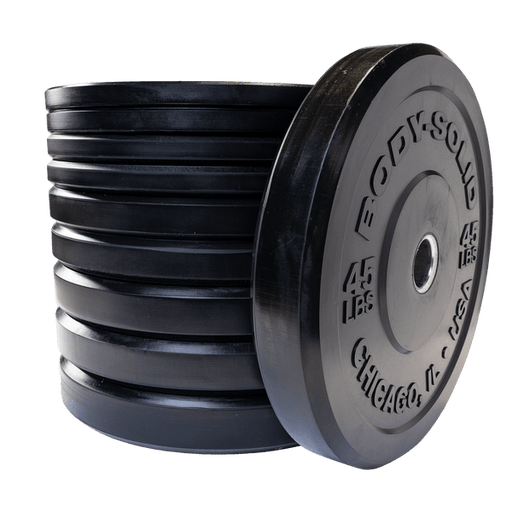 Body Solid Extreme Chicago Bumper Plates 260 Lb. Set