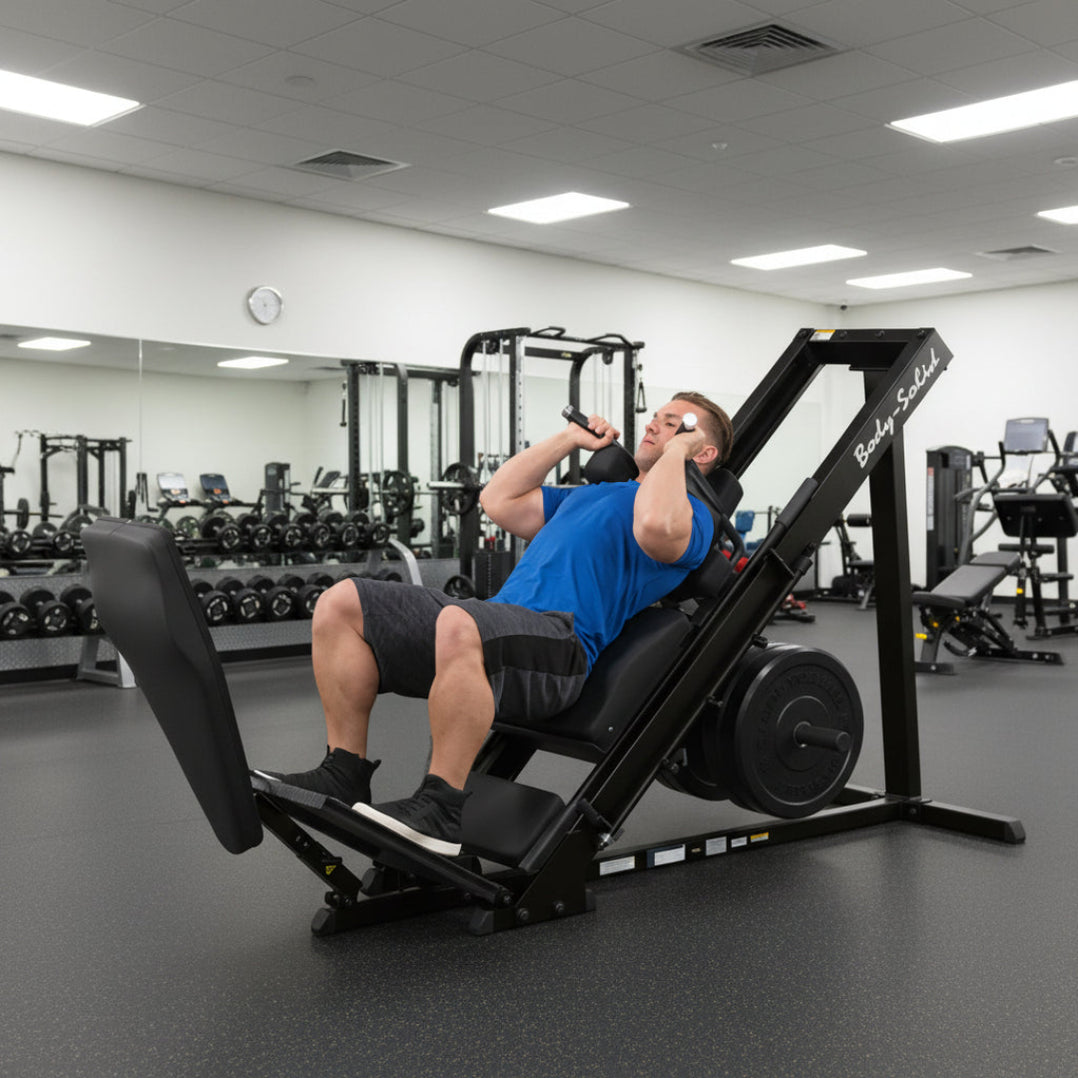 Body Solid GLPH1100B Leg Press and Hack Squat Machine — Select Fitness