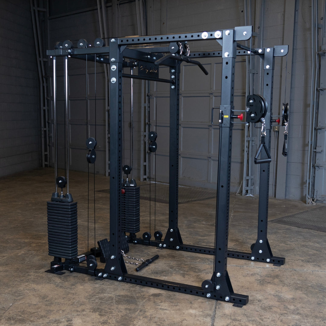 Body Solid Power Rack With Cable System — Select Fitness