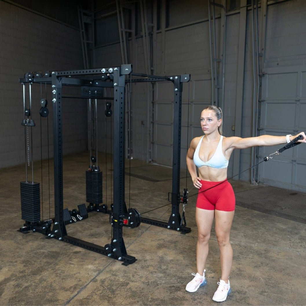 Body Solid Power Rack With Cable System — Select Fitness